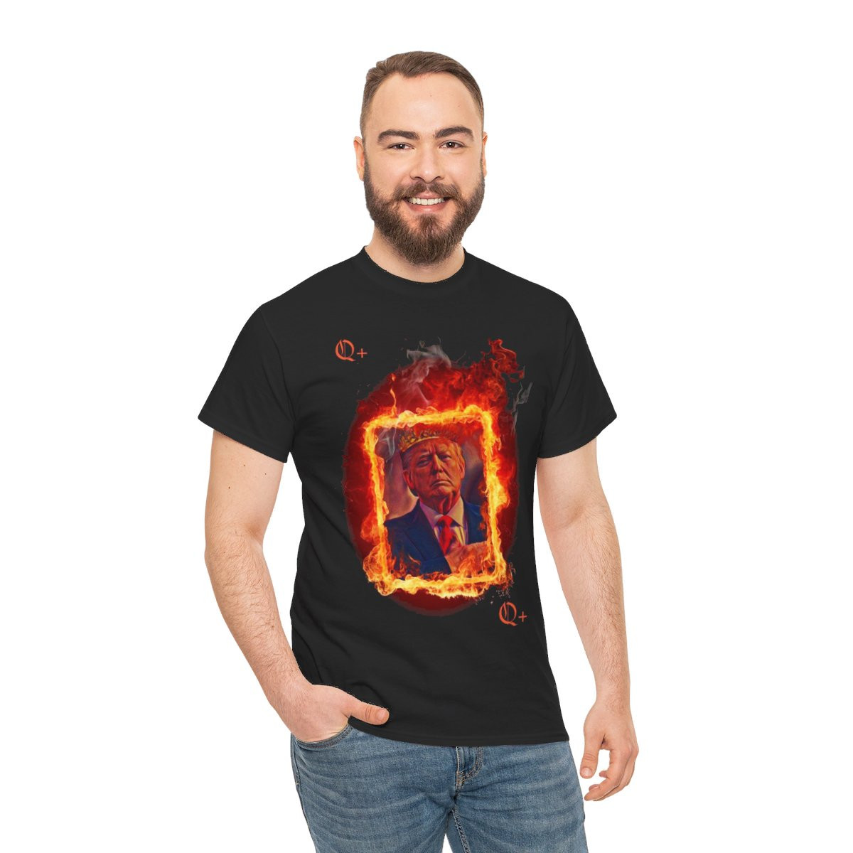 The Trump Card s Fired Up 2024 Your CIC Men's Short Sleeve Tee