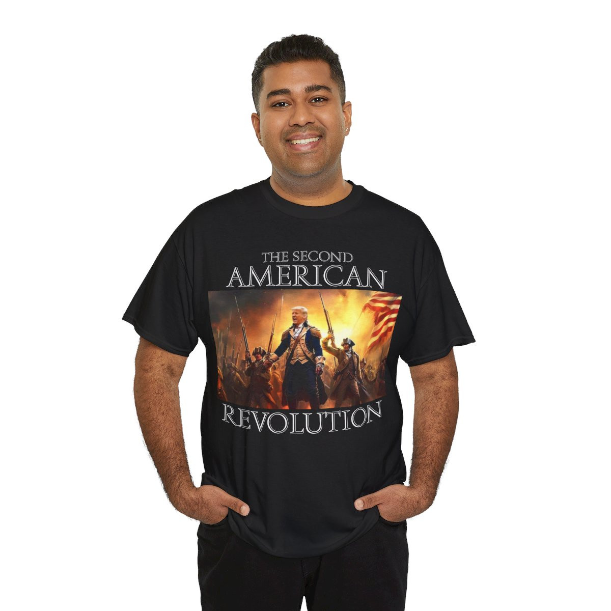 The Second American Revolution Trump 2024 short Sleeve Tee