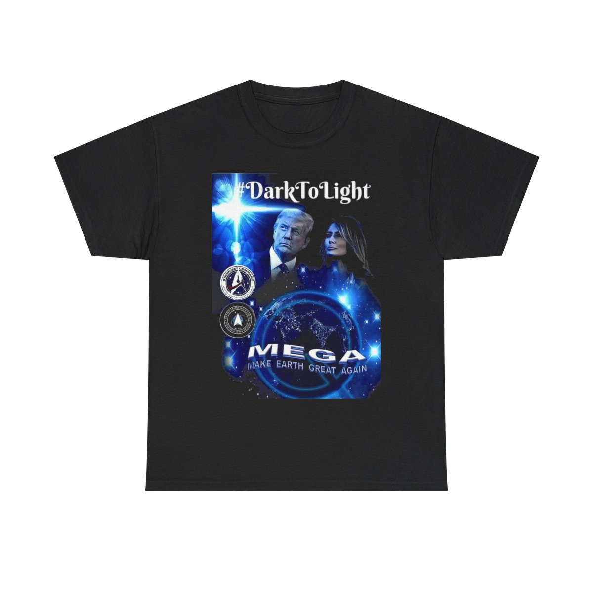 Trump MEGA Make Earth Great Again Dark to Light short Sleeve Tee