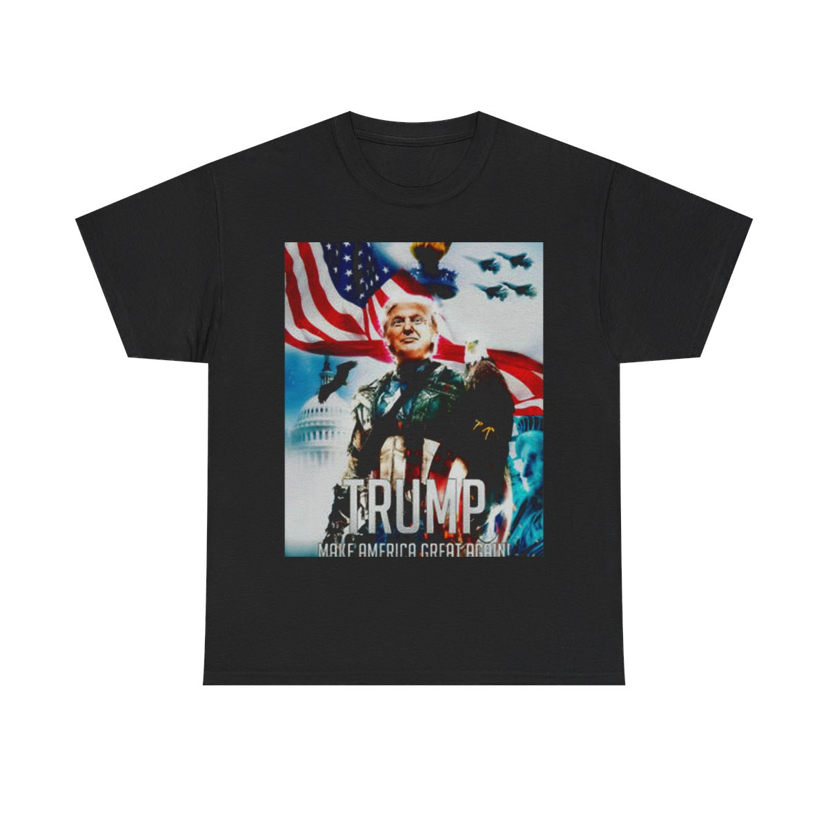 TRUMP 2024 American Eagle Unisex Heavy Cotton Tee