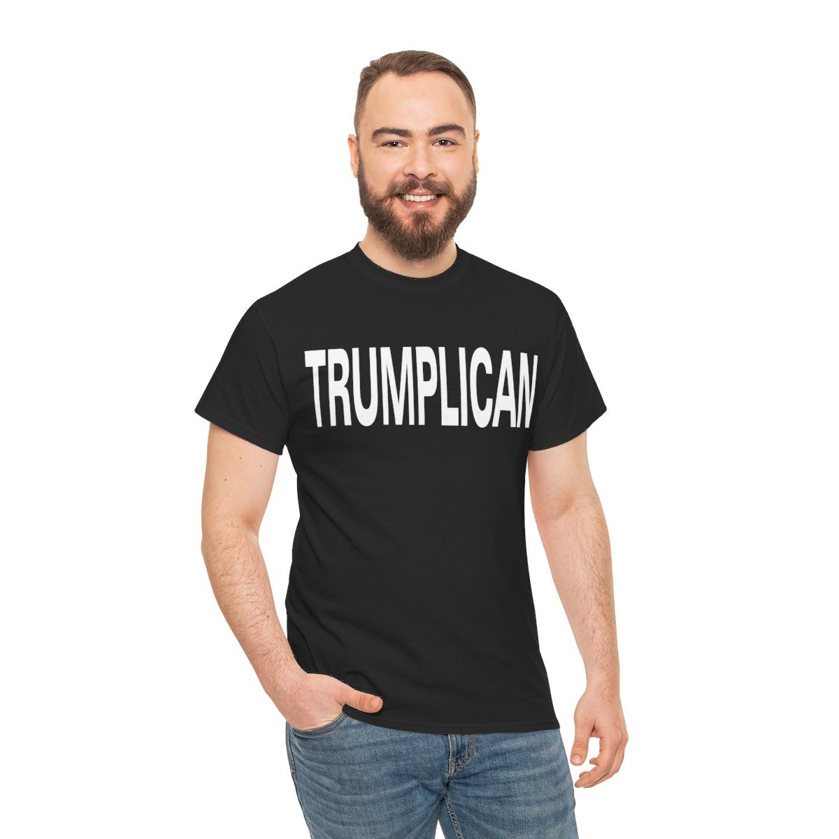 Trumplican Trump 2024 wht  Short Sleeve Tee