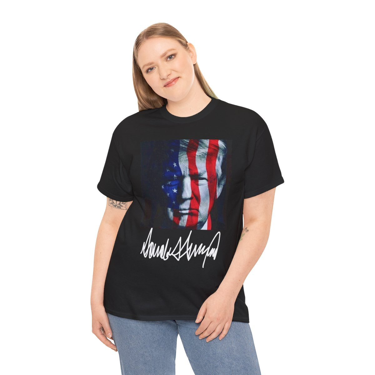 President Donald J Trump Autographunisex  Short Sleeve Tee