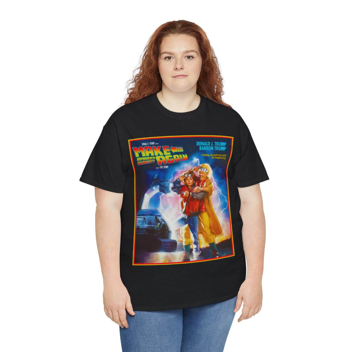 Trump 2024 Make America Great Again BTTF unisex Short Sleeve Tee