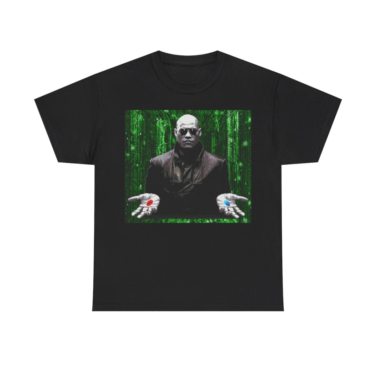 Morpheus The Matrix choose the blue pill or the red pill Men's Short Sleeve Tee