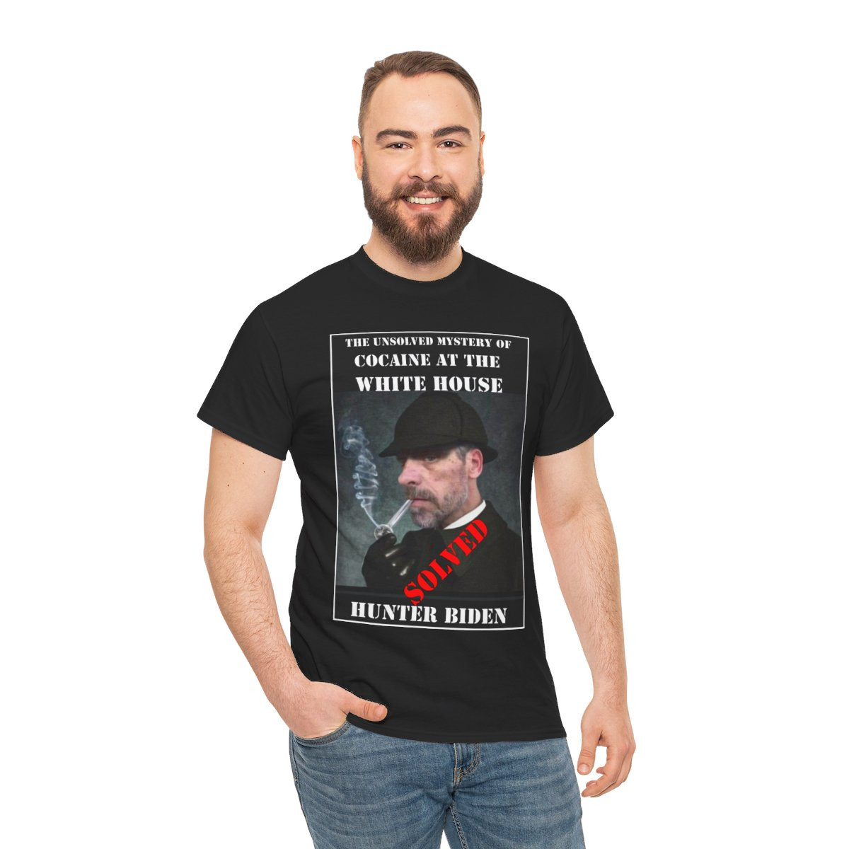 The Unsolved Mysery Of Cocaine At The white House Short Sleeve Tee