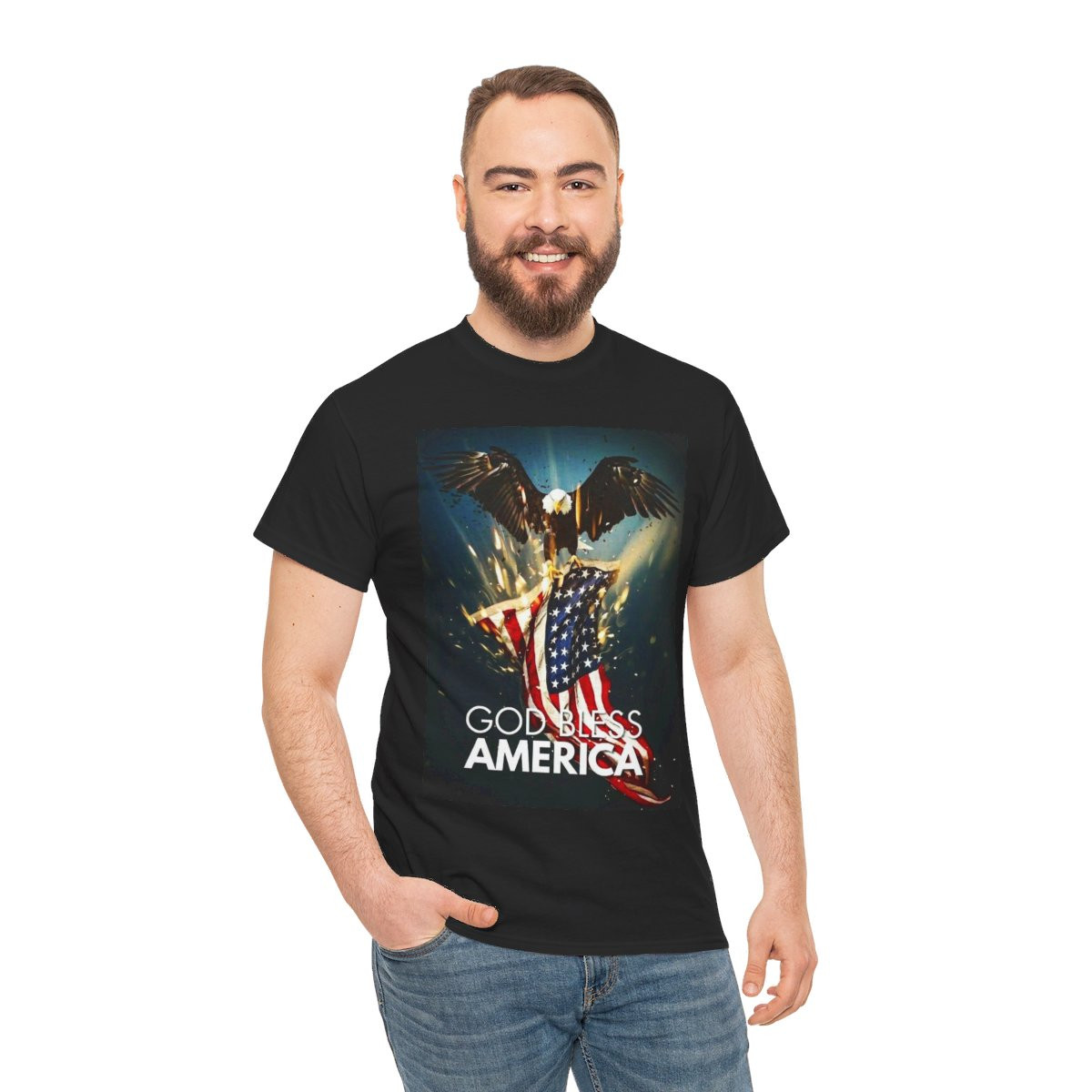 God Bless America short Sleeve Tee