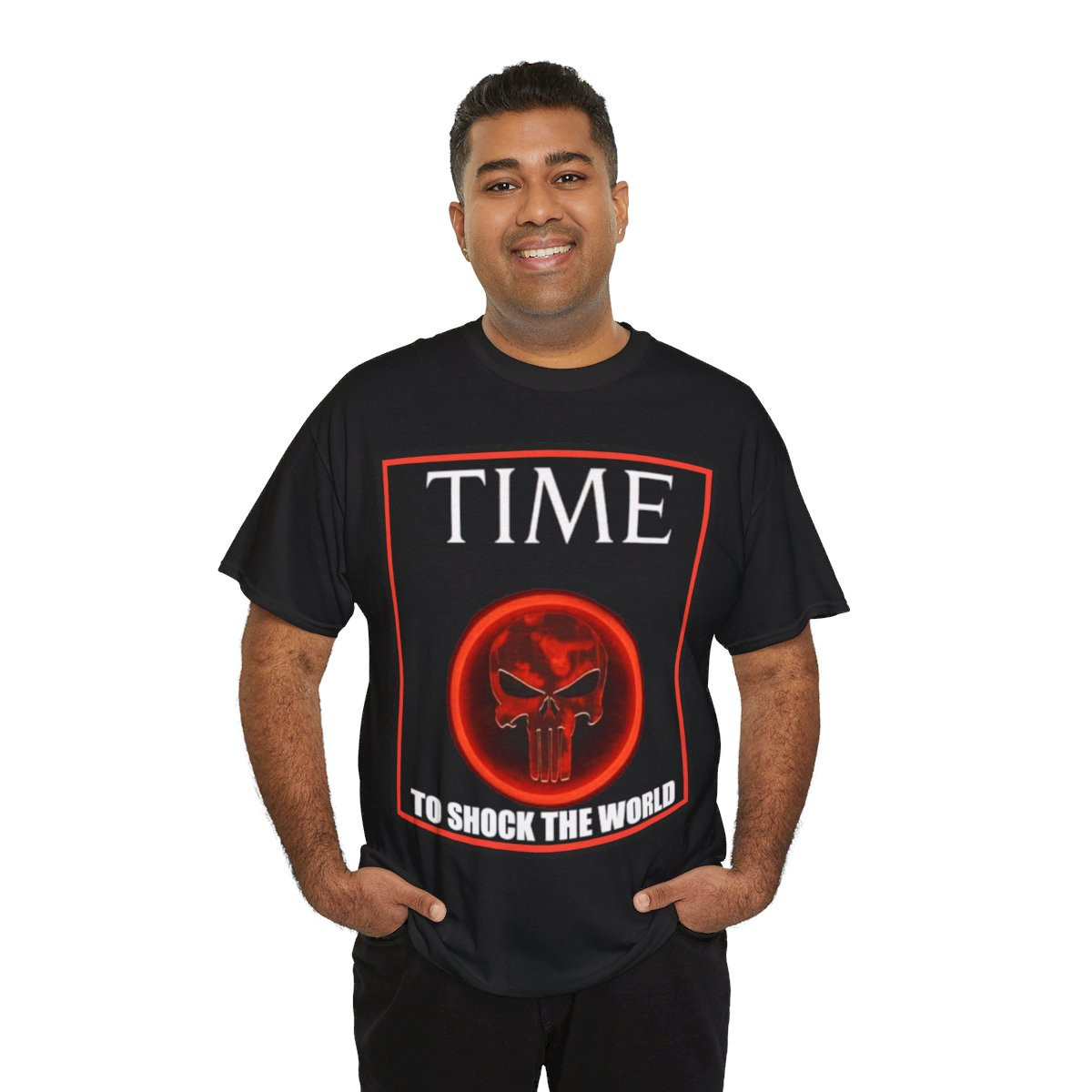 Time To Chock The Word Unisex Heavy Cotton Tee