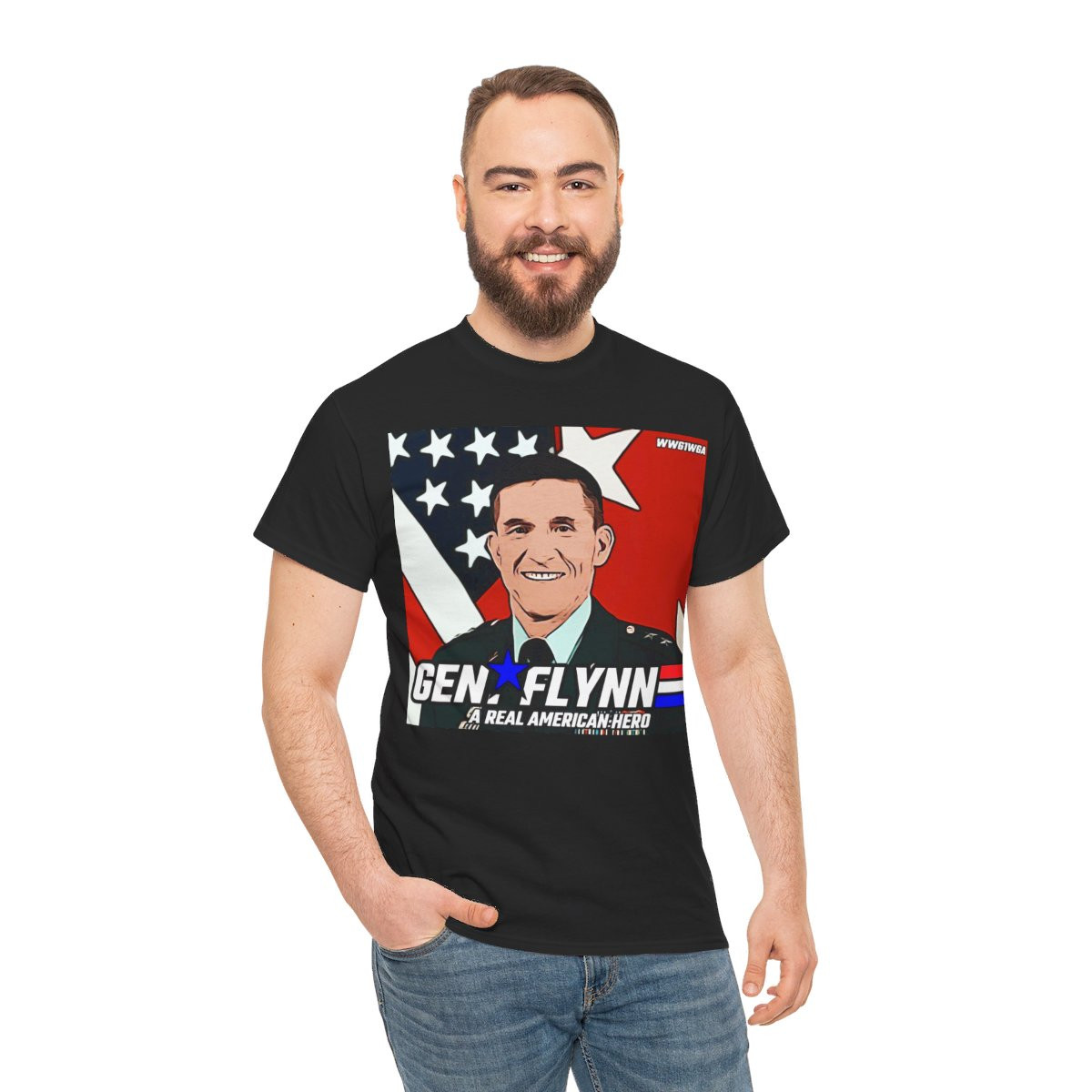 General Mike Flynn A Real American Hero Short Sleeve T Shirt