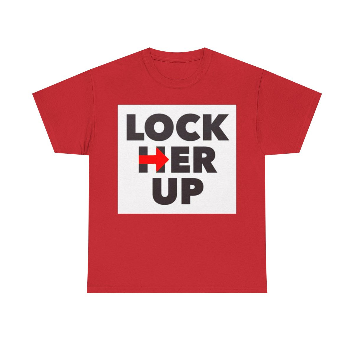 Lock Her Up blk Unisex Heavy Cotton Tee