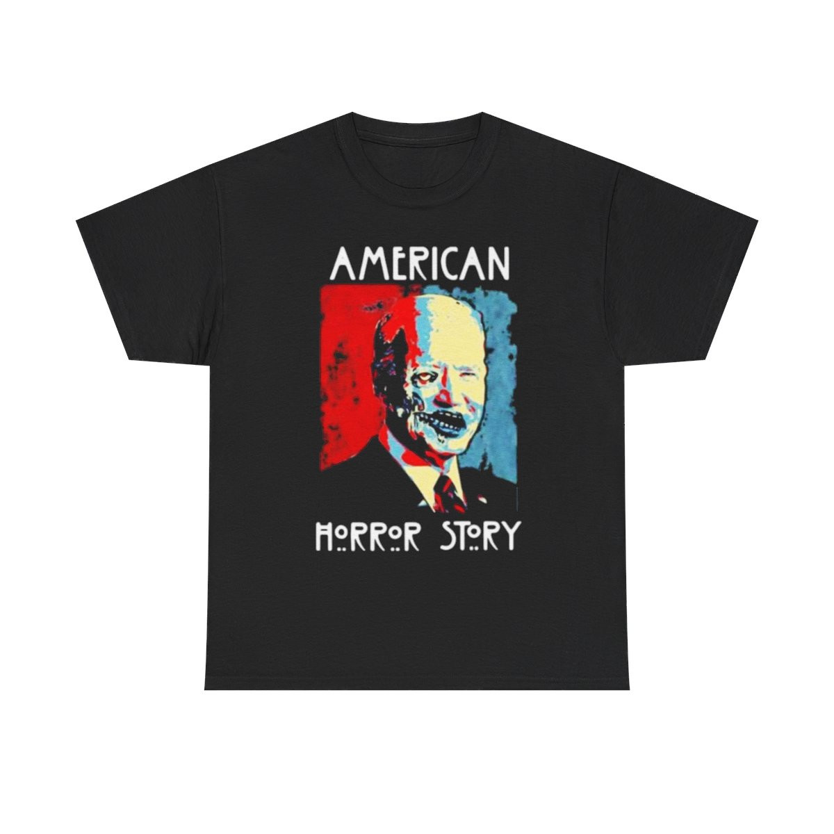 Joe Biden an American Horror Story Short Sleeve Tee