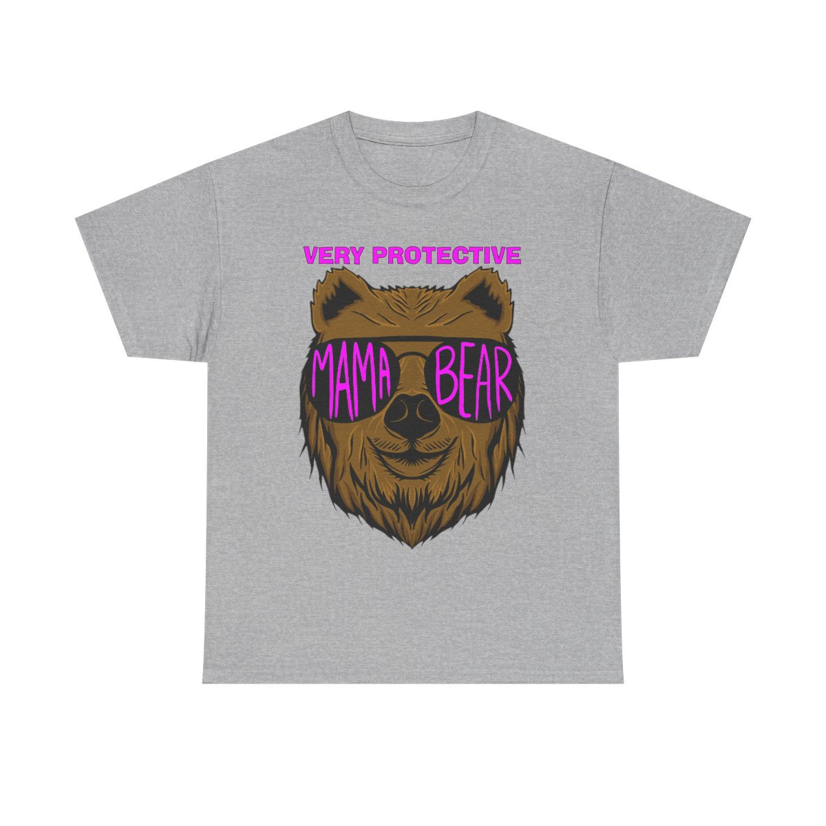 Very Protective Mama Bear  Men's Short Sleeve T Shirt