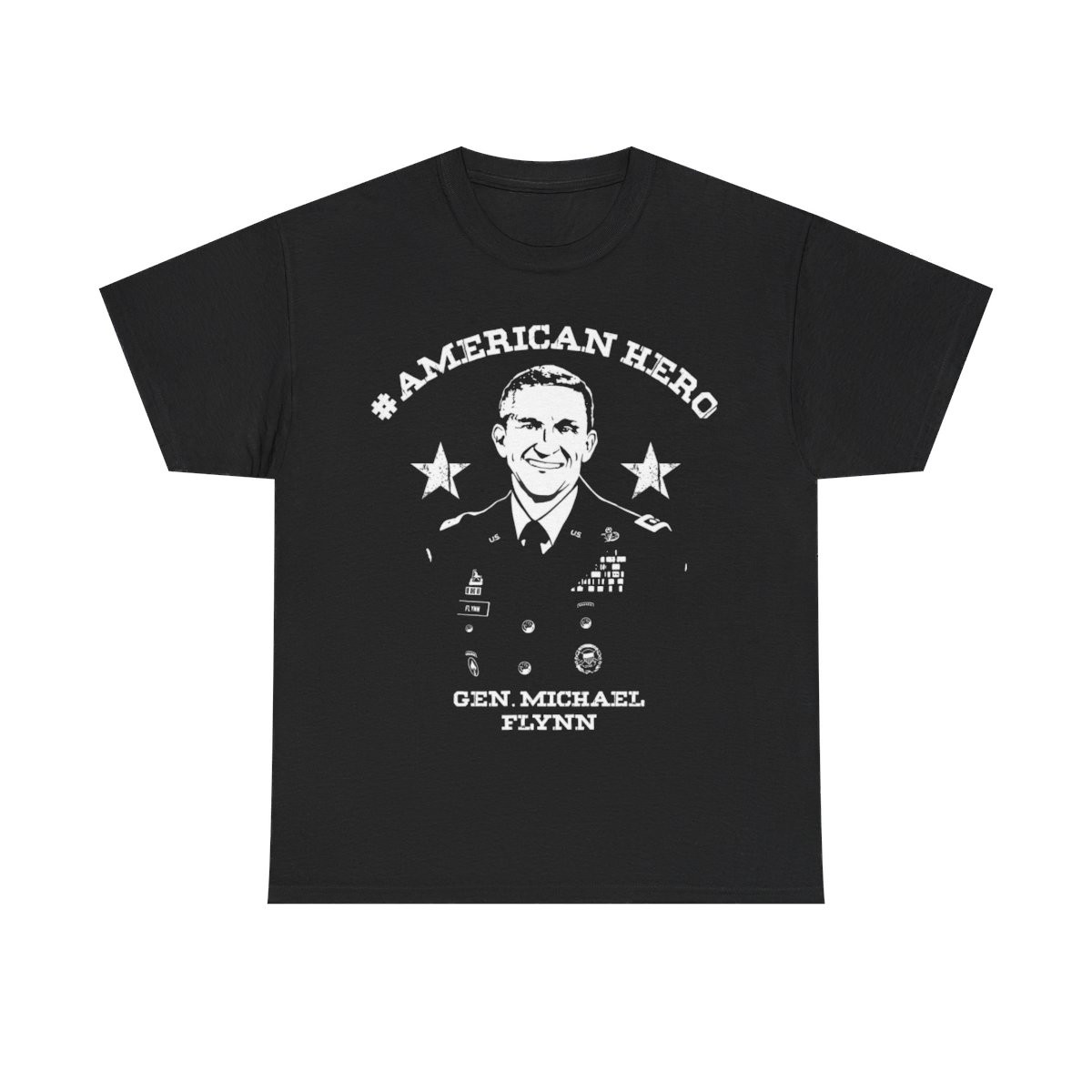 American Hero Gen Mike Flynn Sleeve Tee