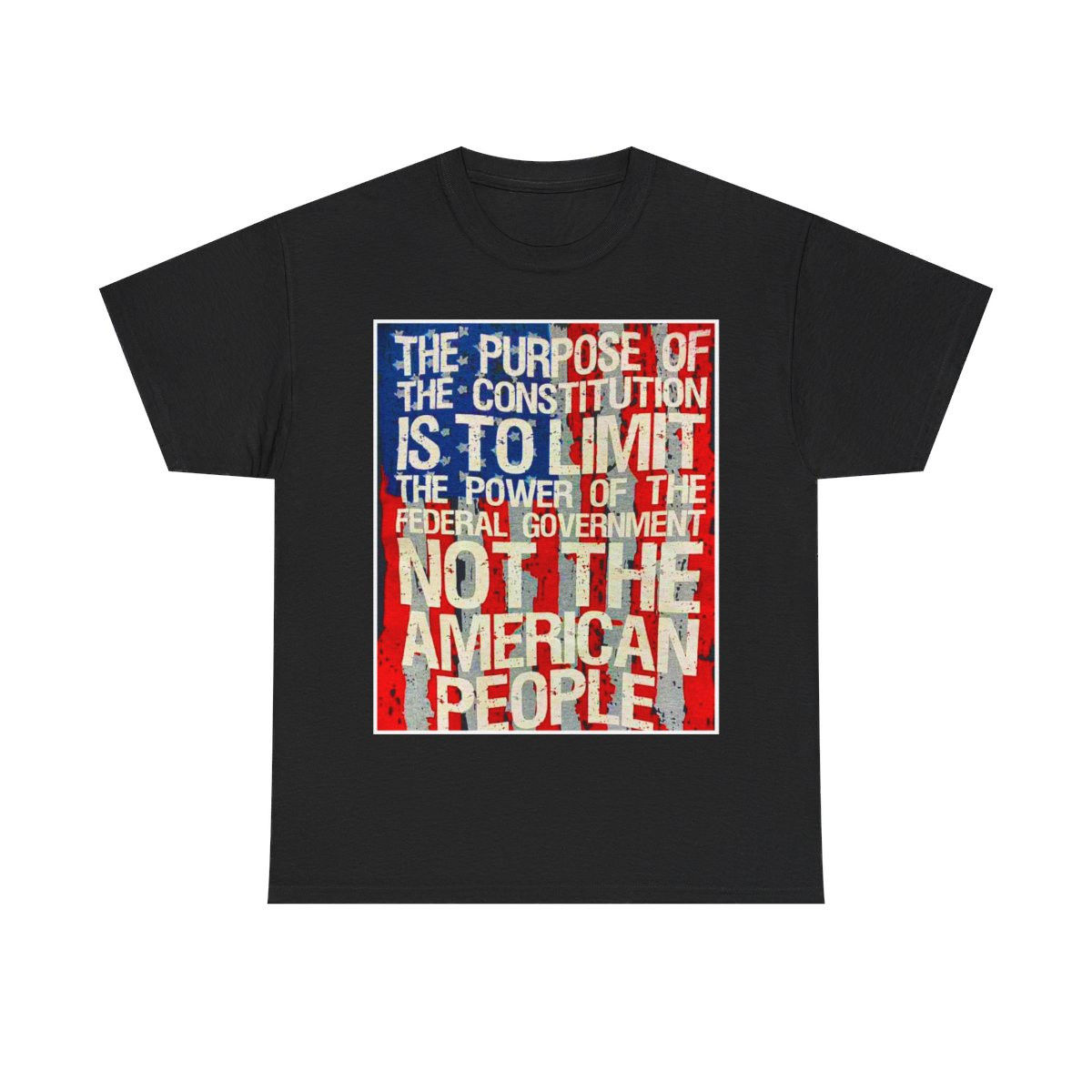 Purpose of the Constitution is to limit govt not people Short Sleeve Tee