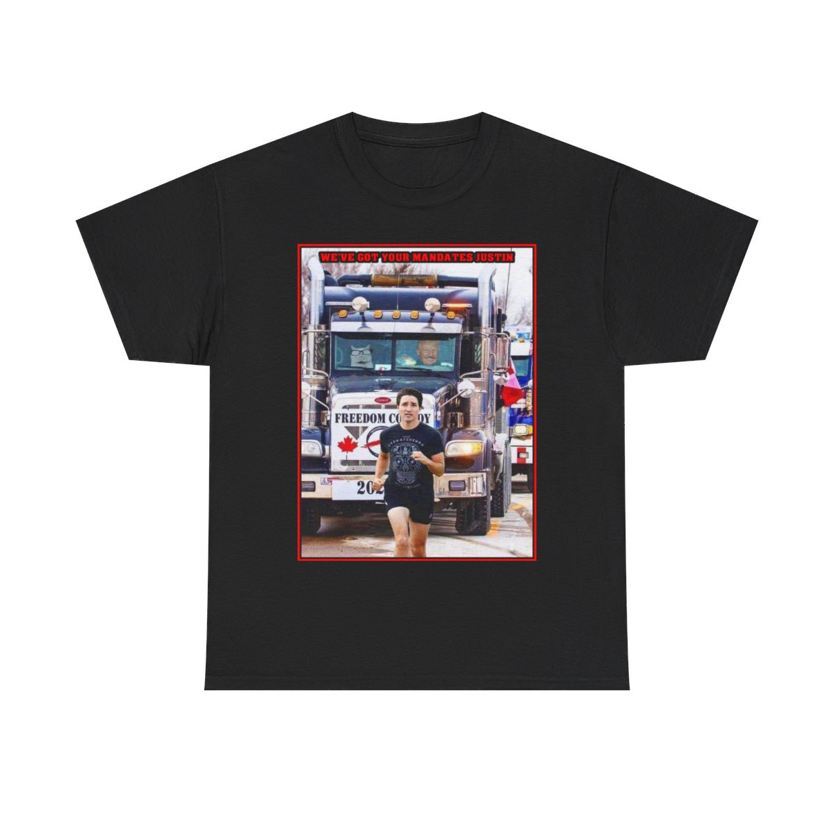 We've got your mandates Justin Short Sleeve Tee