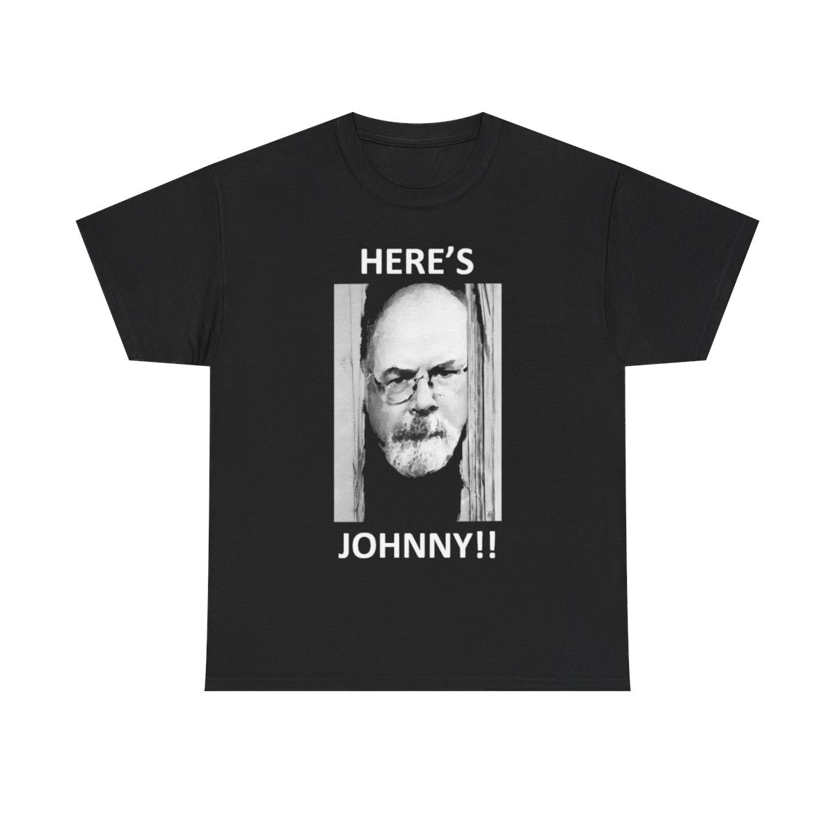 John Durham Here's Johnny Men's Short Sleeve Tee