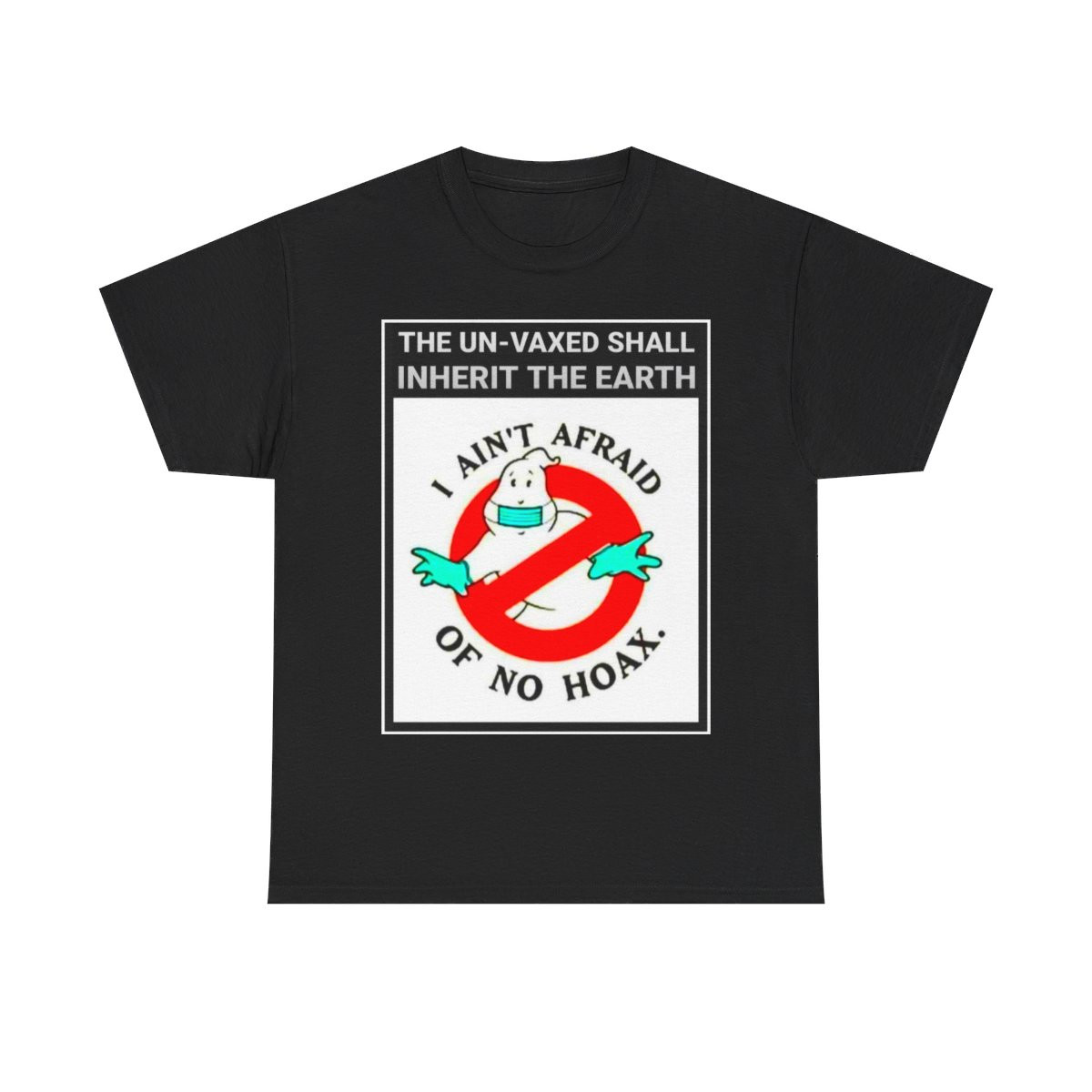 I ain't afraid of no hoax Men's Short Sleeve T Shirt