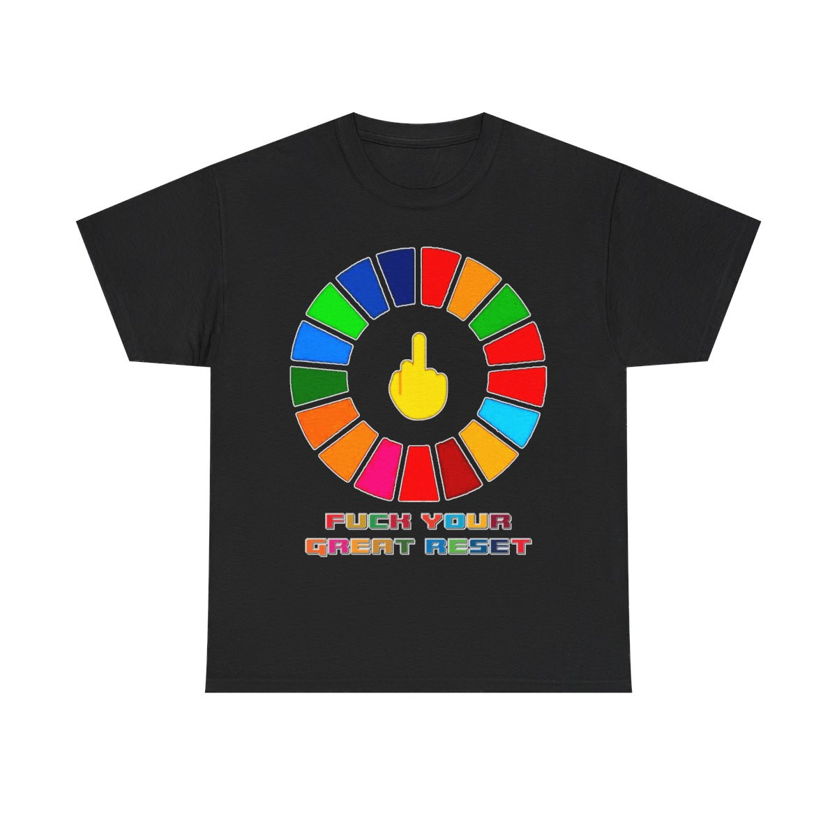 F%&k your Great Reset Men's Short Sleeve Tee