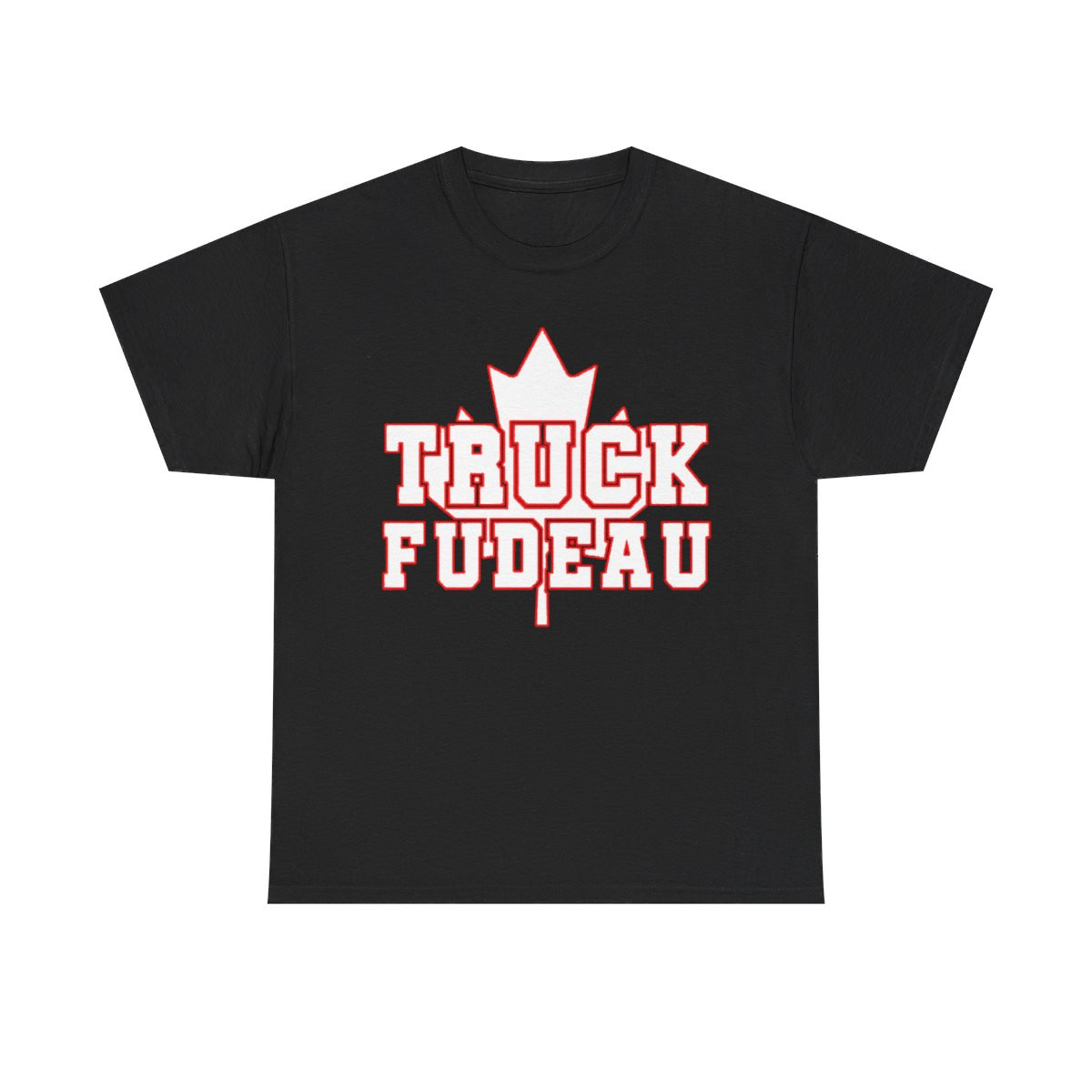 Truck Fudeau 2022 Canadian Truckers 4 freedom Unisex Heavy Cotton Tee