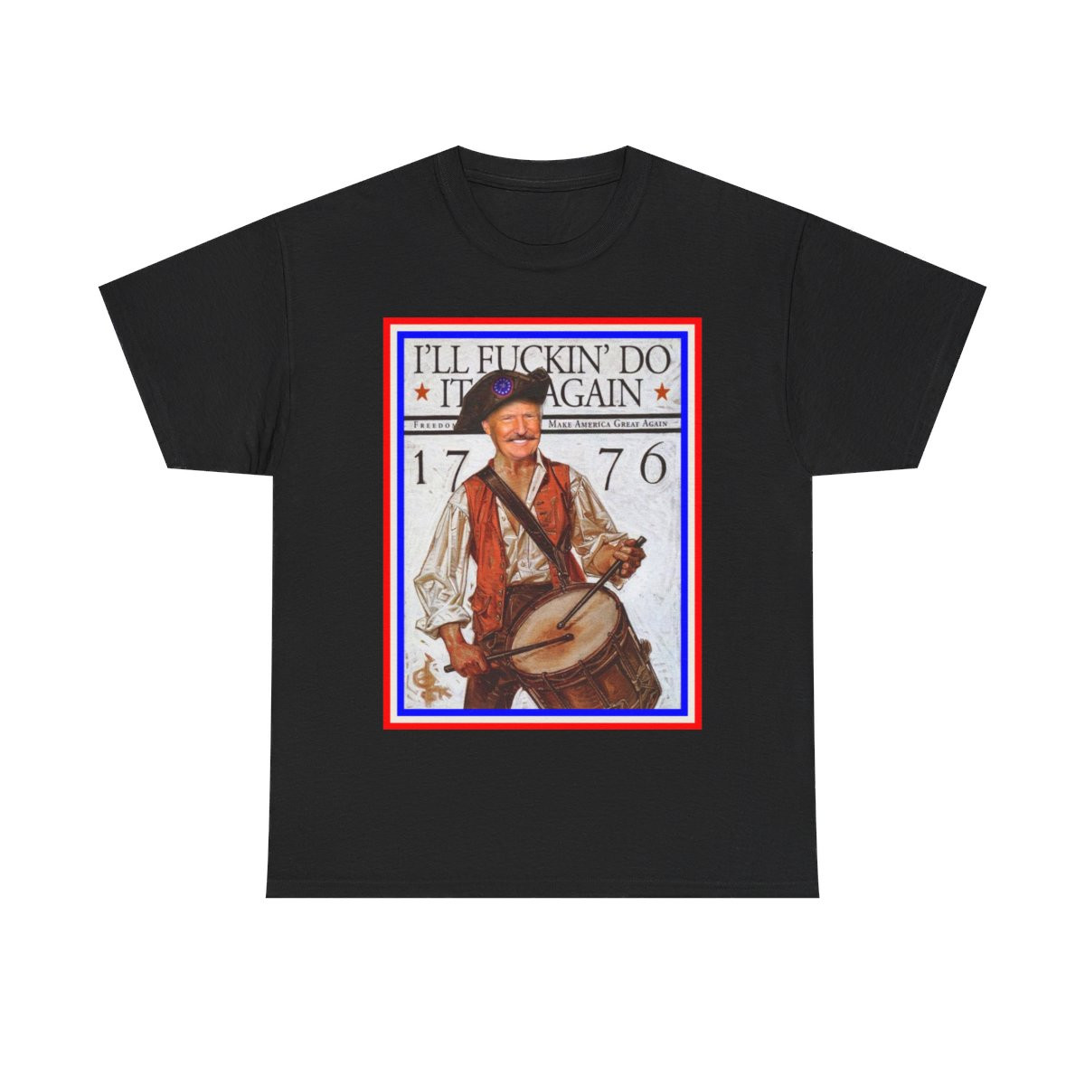 Trump will do it again 1776 Short Sleeve Tee