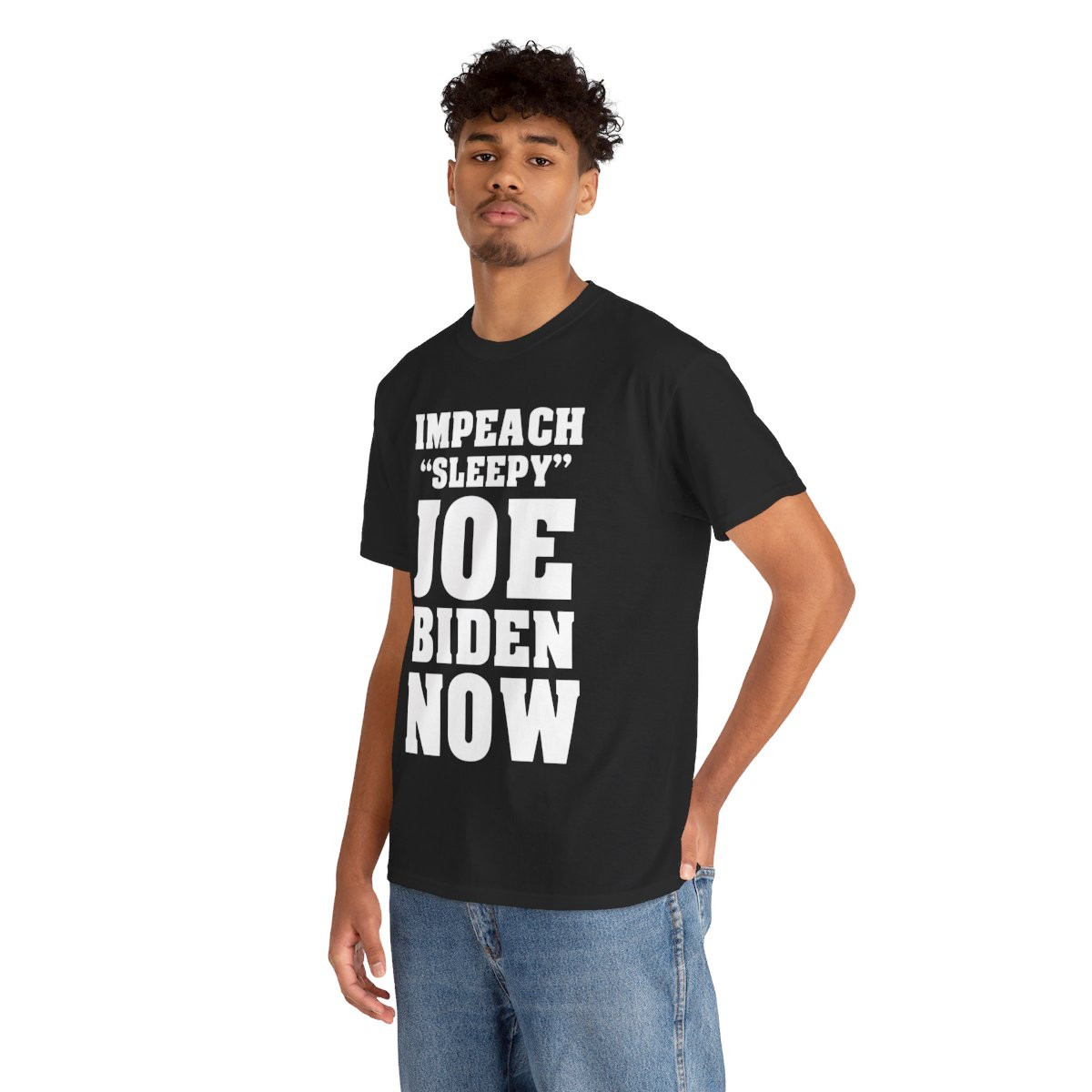 Impeach Sleepy Joe Biden Now short Sleeve Tee