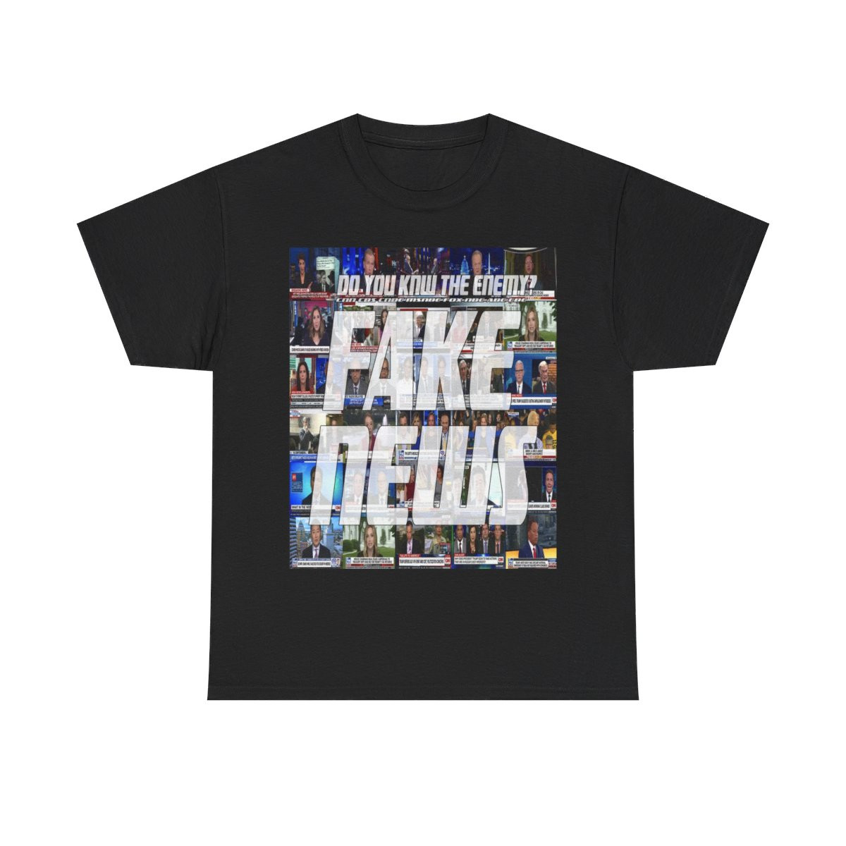 Do you know the enemy Fake News short Sleeve Tee