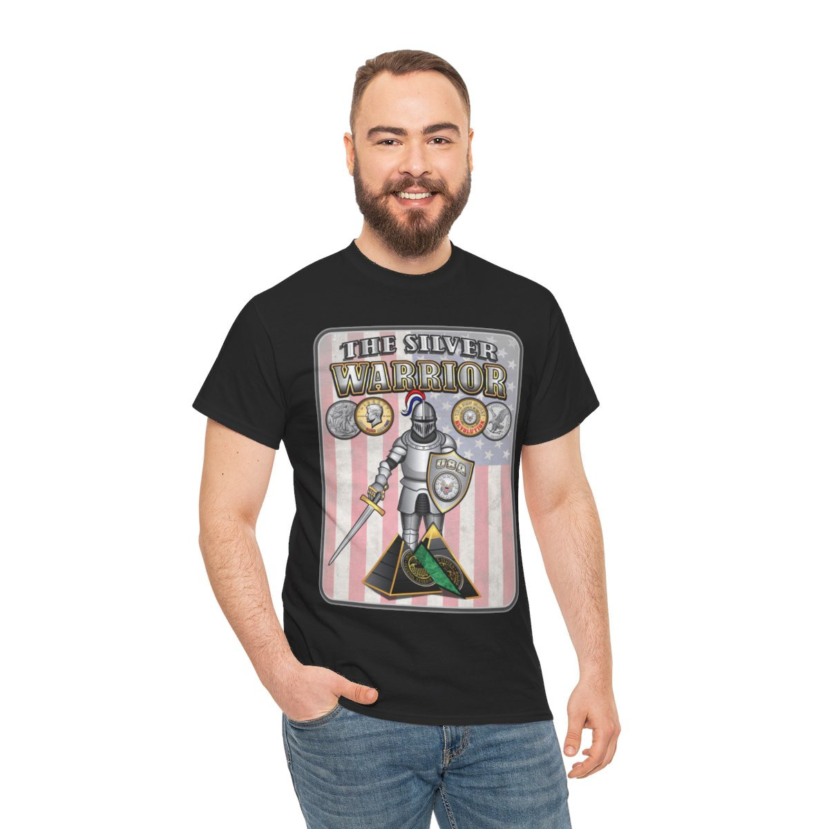 The Silver Warrior unisex Short Sleeve Tee