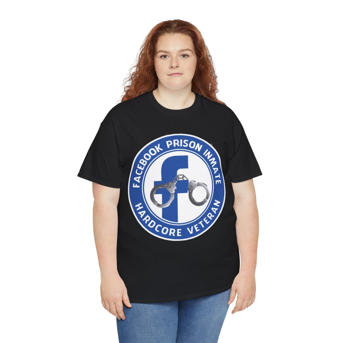 Facebook Prison Inmate Hardcore Veteran unisex  Short Sleeve T Shirt