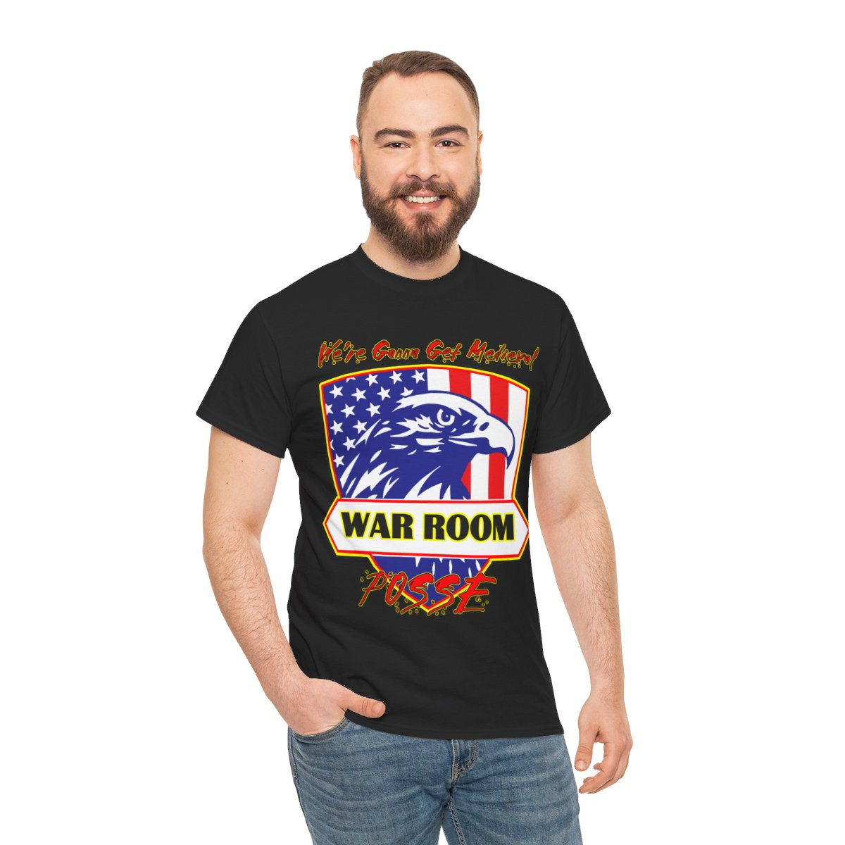Bannon's War Room Posse We're Gonna Get Medieval unisex Short Sleeve Tee