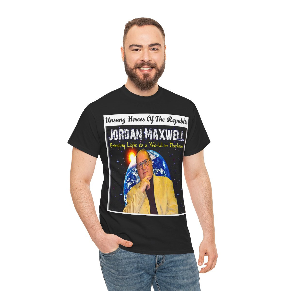 Unsung Heroes of the Republic Jordan Maxwell unisex Short Sleeve Tee
