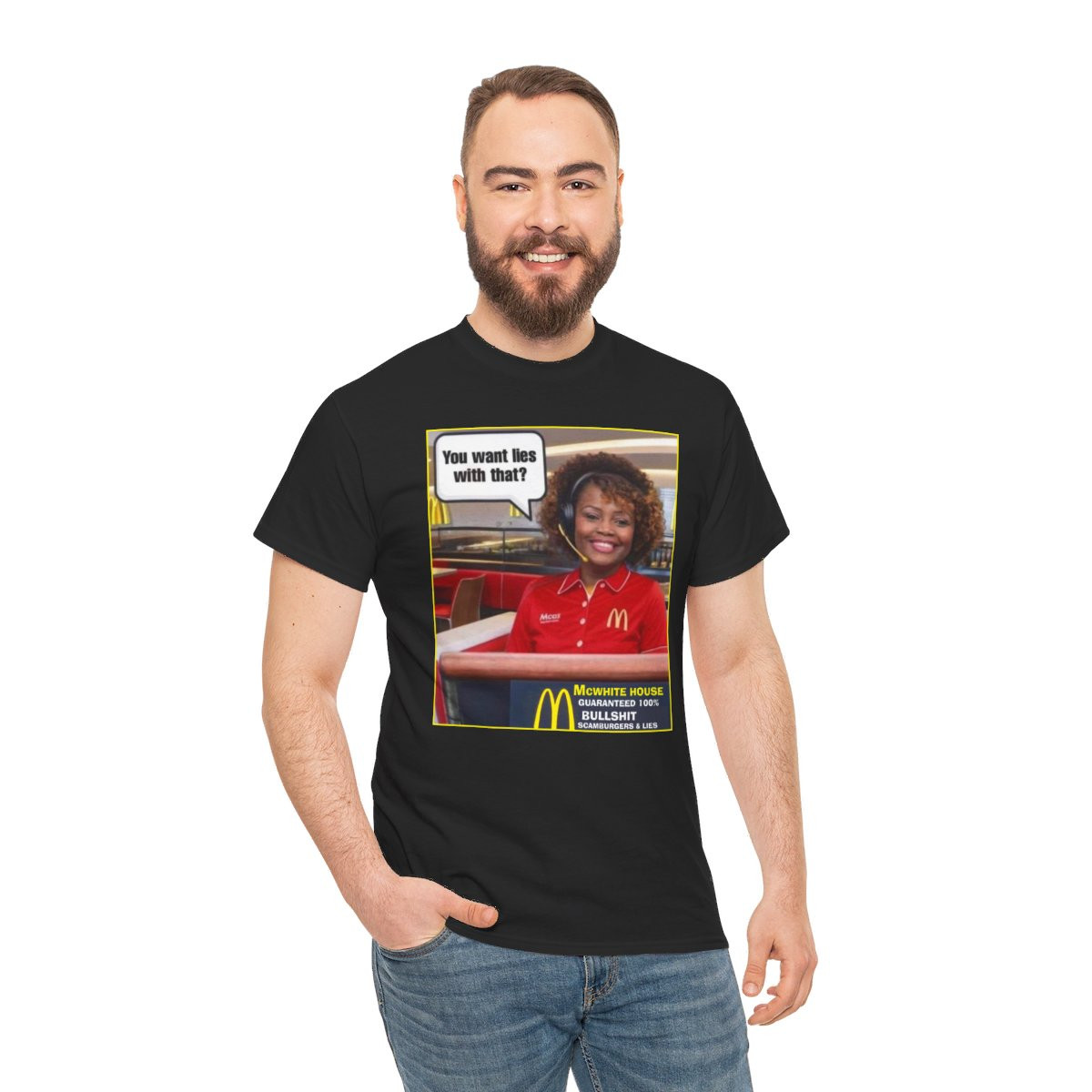 Mc White House You Want Lies With That? unisex  Short Sleeve T Shirt