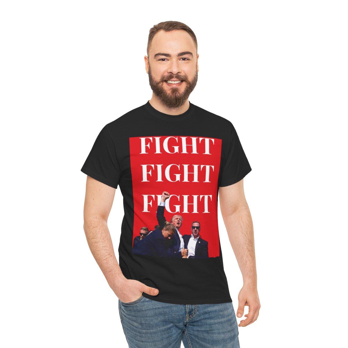 TRUMP 2024 Assassination Fight Fight Fight unisex Short Sleeve Tee