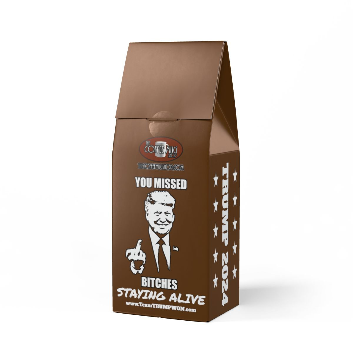 TRUMP 2024 You Missed Bitches Colombia Single Origin Coffee (Light-Medium Roast)