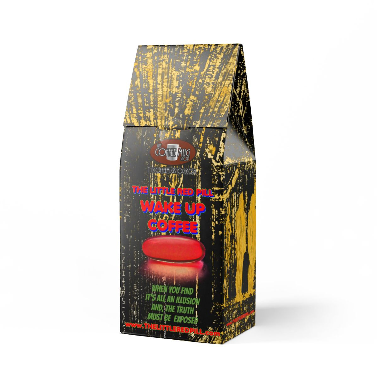 The Little Red Pill WAKE UP Broken Top Coffee Blend (Medium Roast)