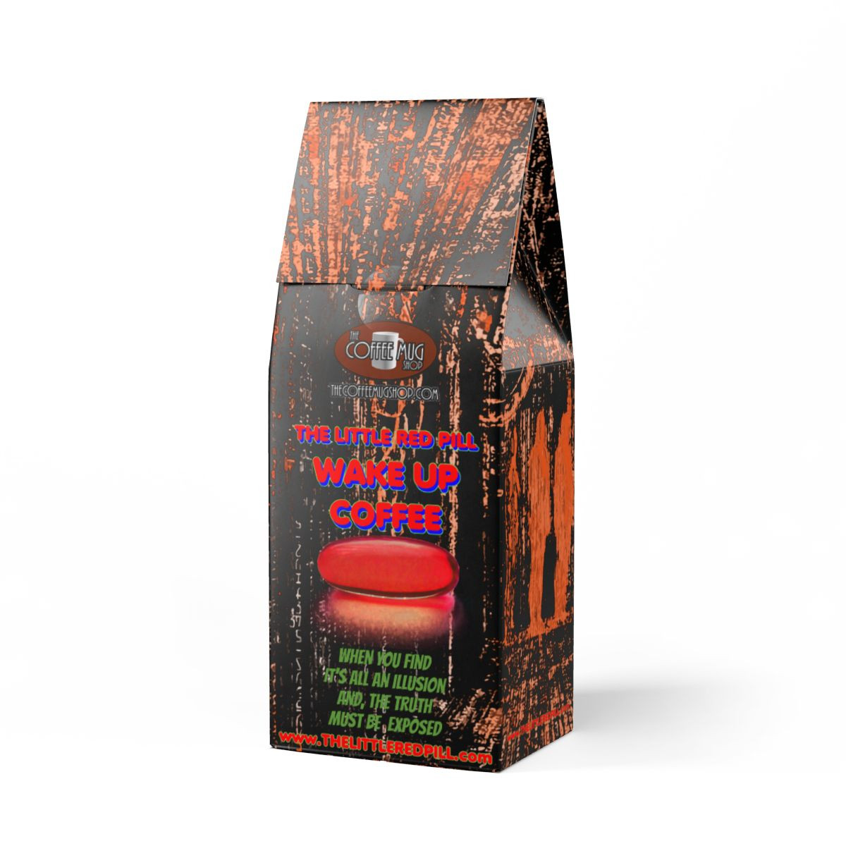 The Little Red Pill WAKE UP Colombia Single Origin Coffee (Light-Medium Roast)