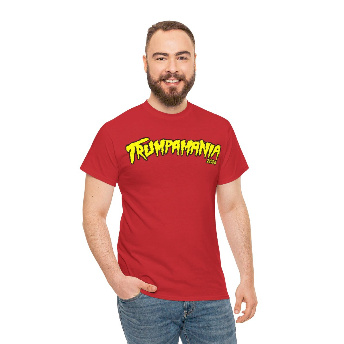 Trump for president TRUMPAMANIA 2024 unisex Short Sleeve Tee