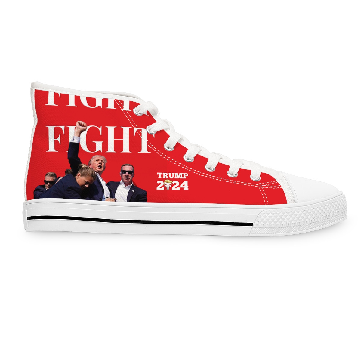 DJT Trumpamania 2024 Women's High Top Sneakers