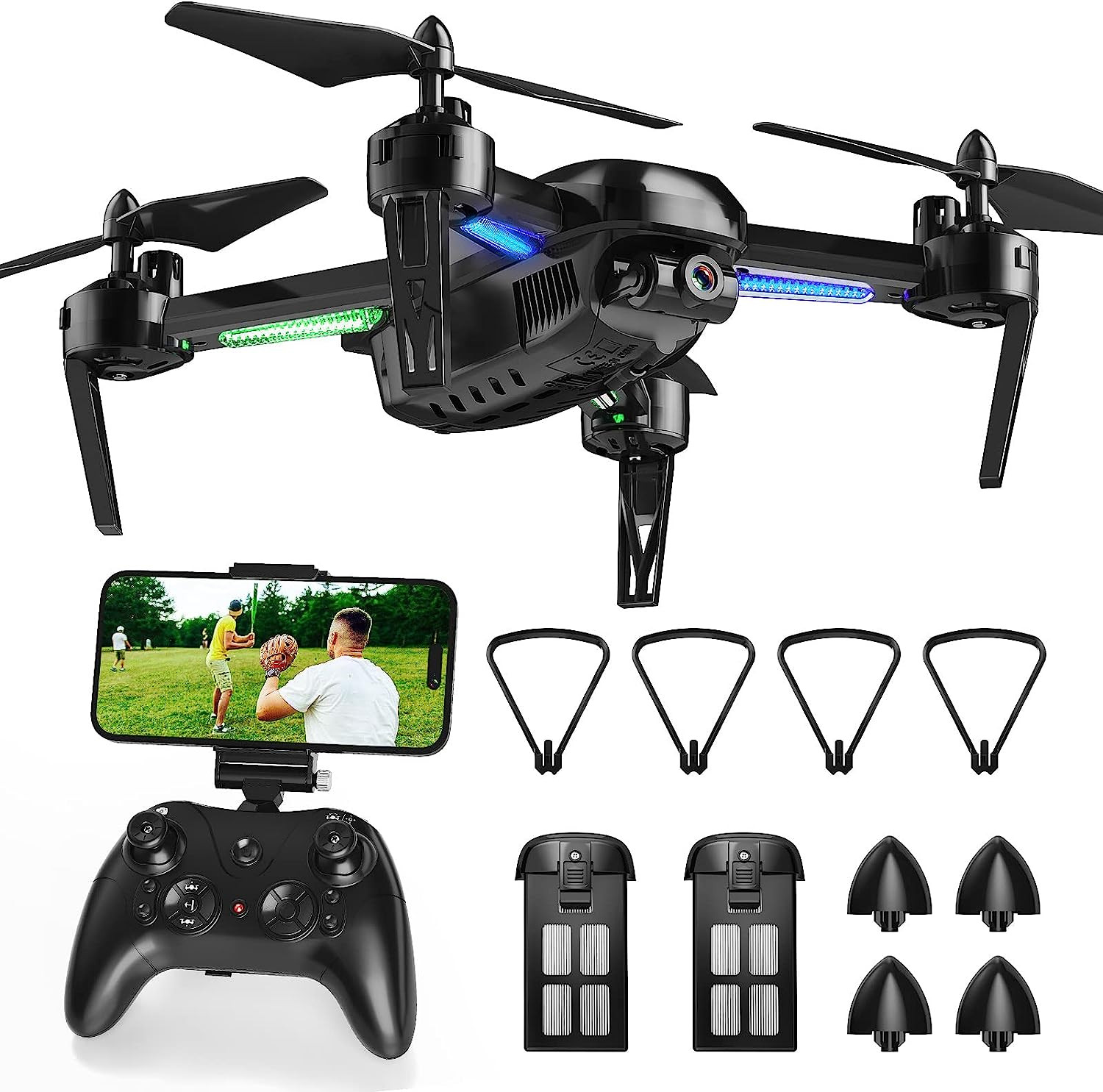 Ferietelf drone t6 hd camera