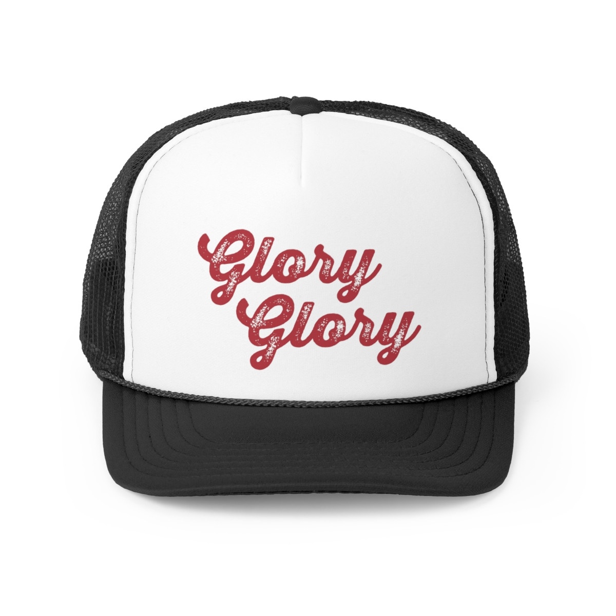 Glory Glory Trucker Hat | Red Print | Trucker Cap