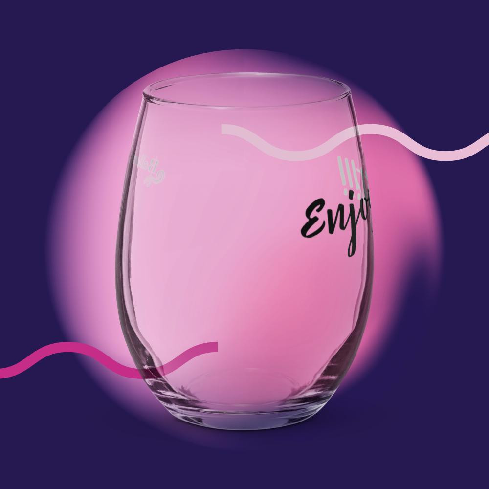 Weinglas Stemless