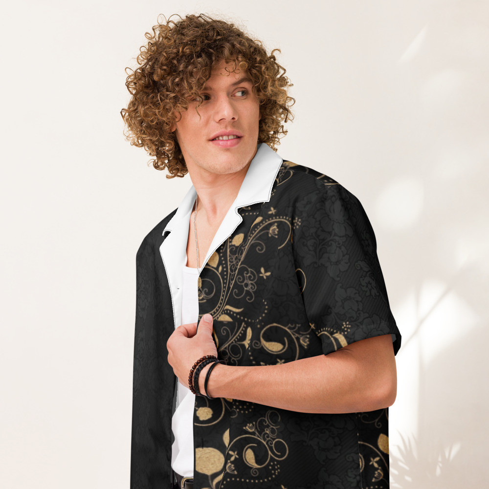 Herren Hemd Black