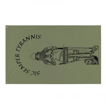 "SIC SEMPER TYRANNIS" Flag