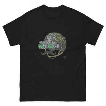 Tactical Stache Classic Tee