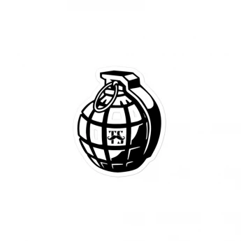 "Grenade" Bubble-free stickers