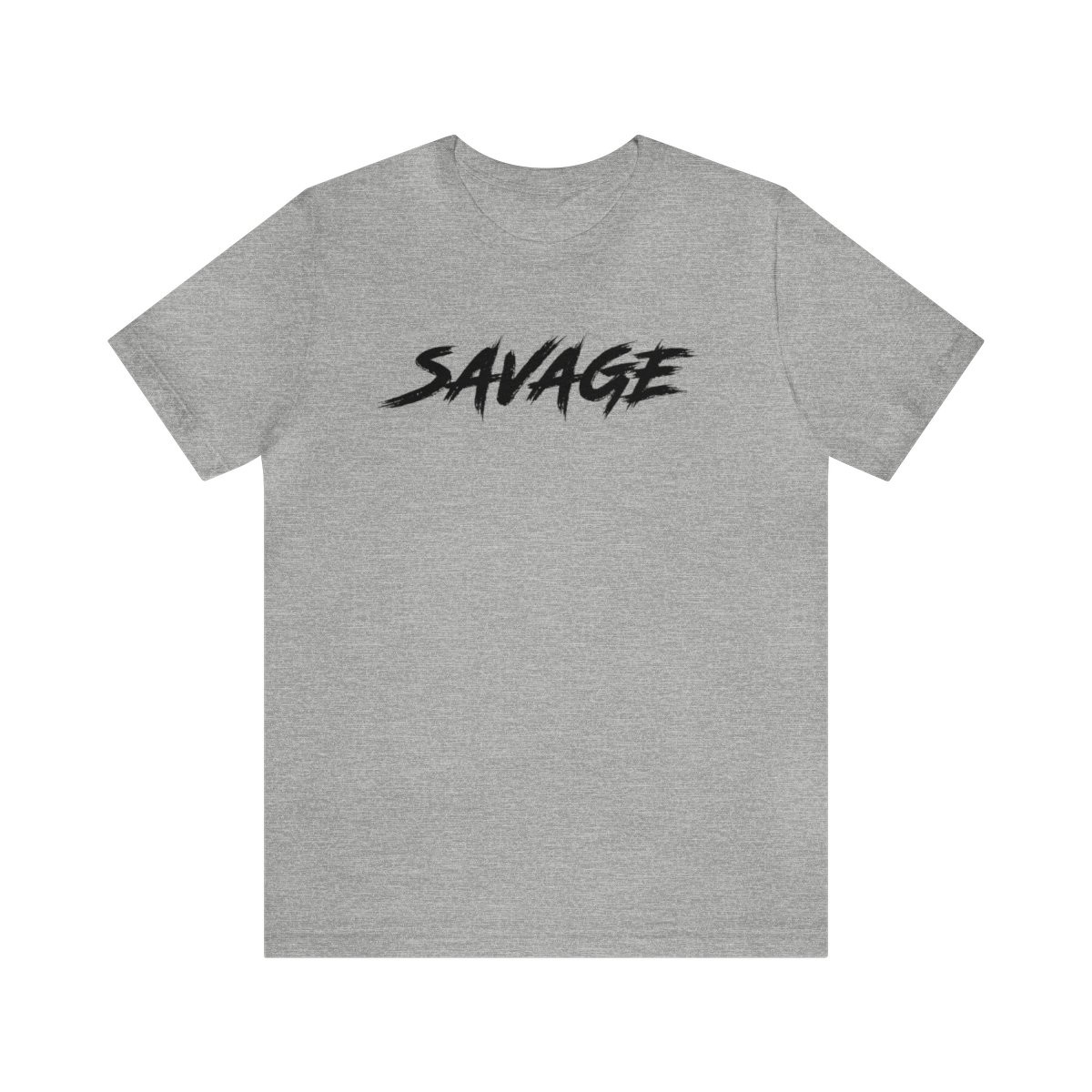 Savage T-Shirt | Black Print | Unisex Short Sleeve Tee