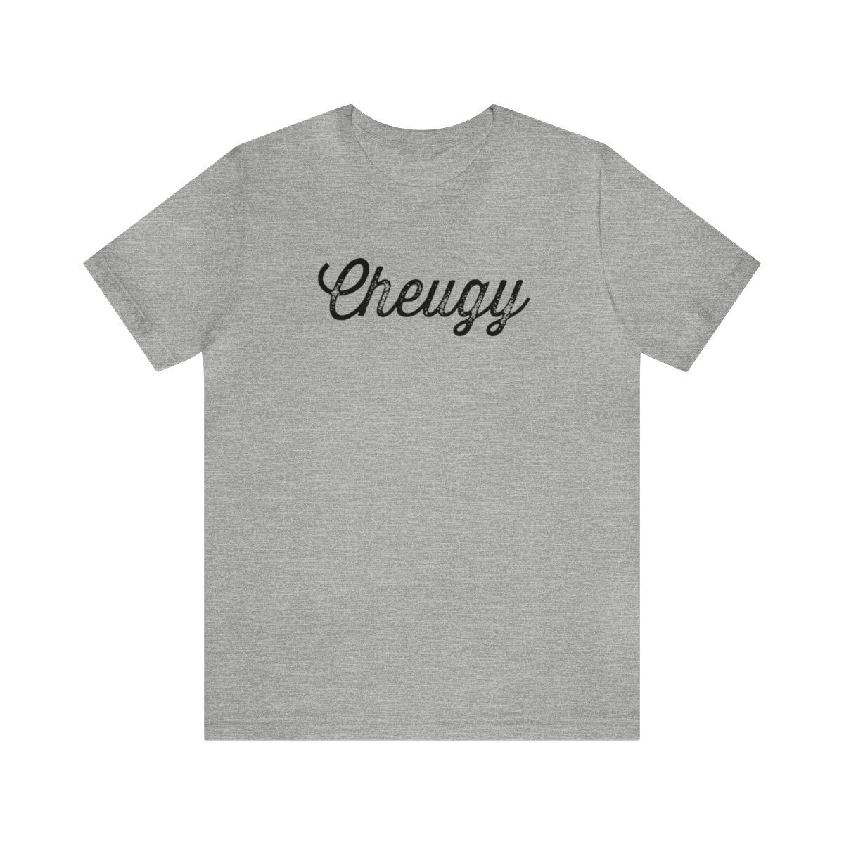 Cheugy T-Shirt | Black Print | Unisex Short Sleeve Tee