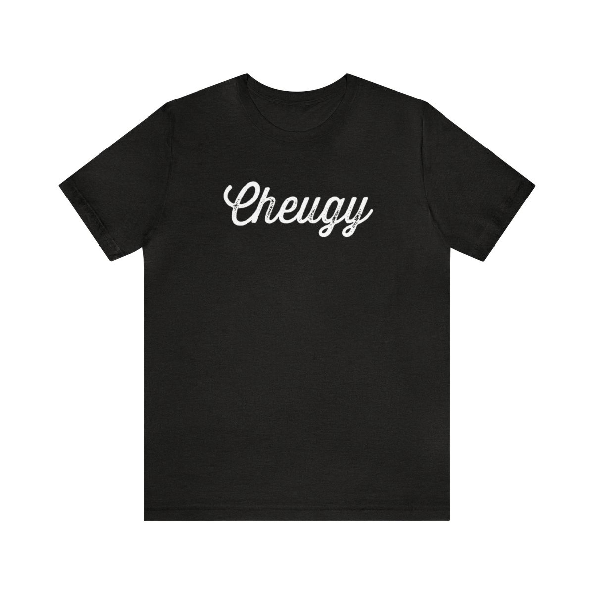 Cheugy T-Shirt | White Print | Unisex Short Sleeve Tee