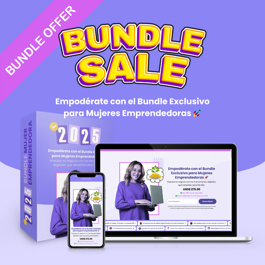 Bundle para Mujeres Emprendedoras