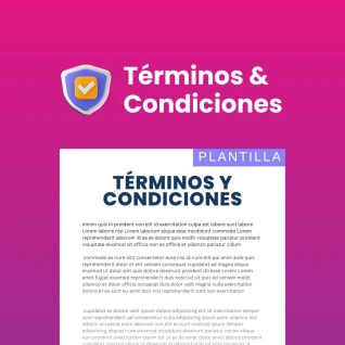 Plantilla - Términos & Condiciones