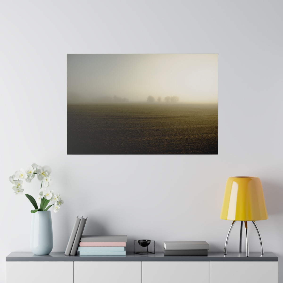 Morning Mist Over the Meadow