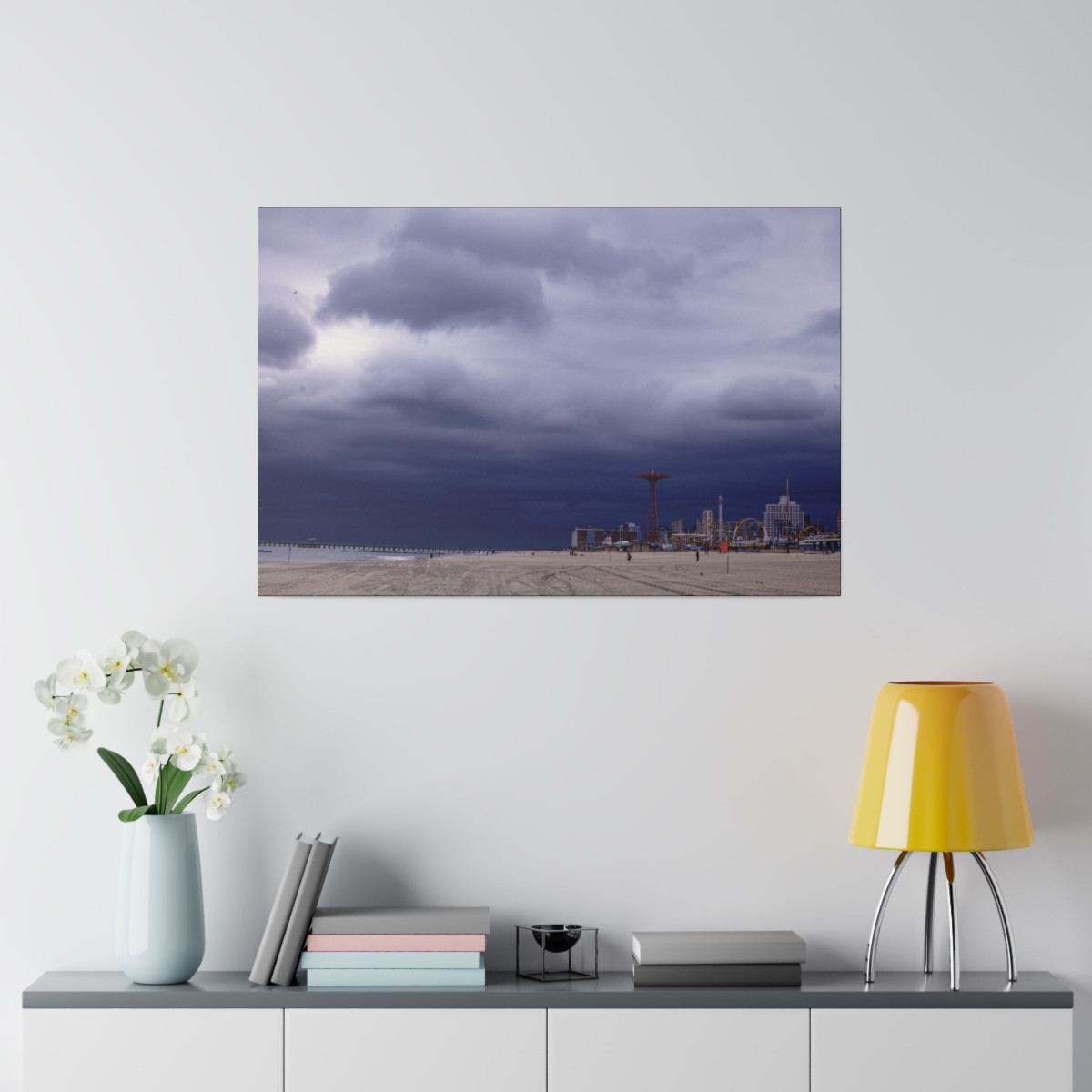 Coney Island's Moody Skyline